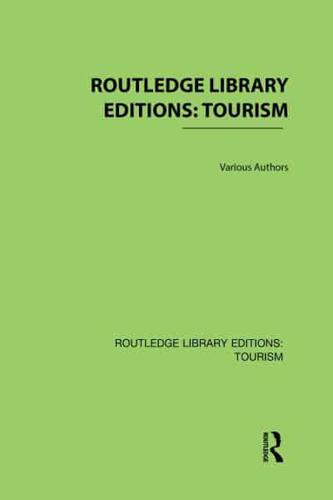 Routledge Library Editions - Tourism