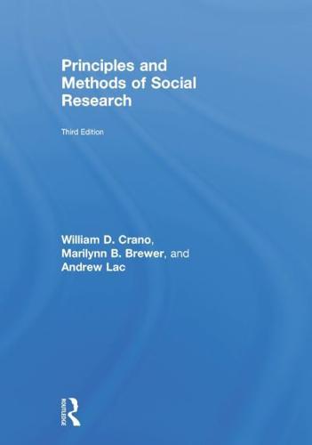 Principles and Methods of Social Research