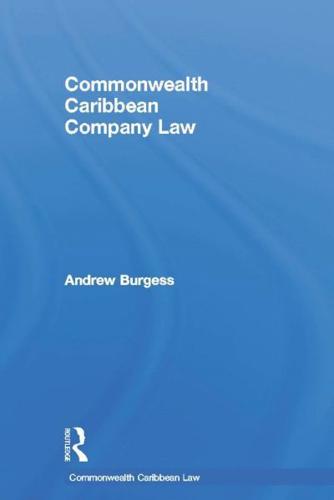 Commonwealth Caribbean Company Law