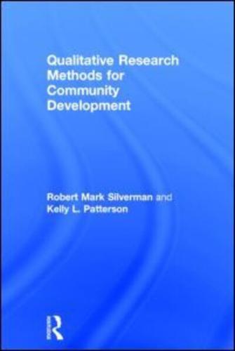 Qualitative Research Methods for Community Development