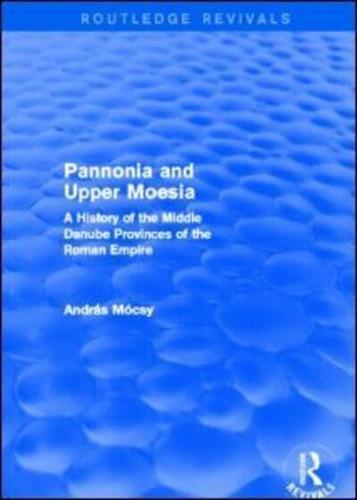 Pannonia and Upper Moesia