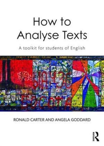 How to Analyse Texts