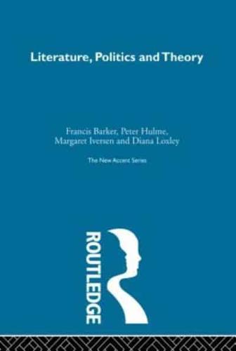 Literature Politics & Theory
