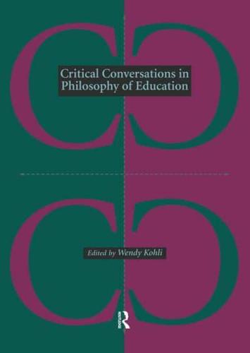 Critical Conversations in Philosophy of Education