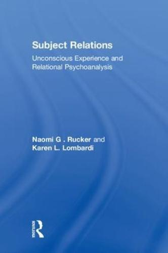 Subject Relations in Psychoanalysis