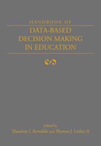 Handbook of Data-Based Decision Making in Education