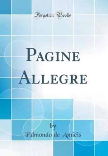 Pagine Allegre (Classic Reprint)