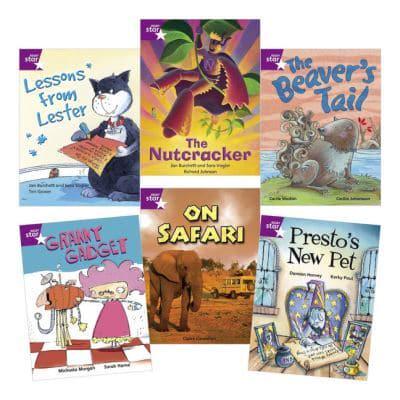 Learn at Home:Star Reading Purple Level Pack (5 Fiction and 1 Non-Fiction Book)
