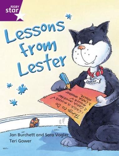 Rigby Star Independent Year 2 Purple Fiction Lessons From Lester Single