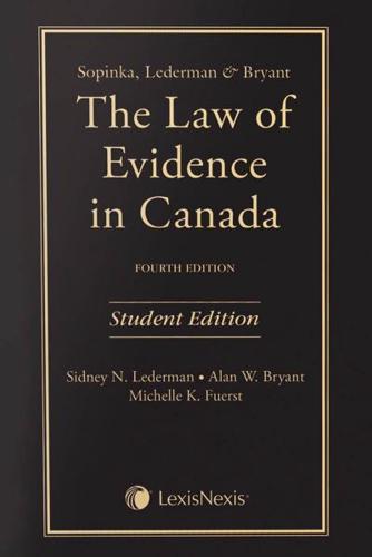 Law of Evidence in Canada