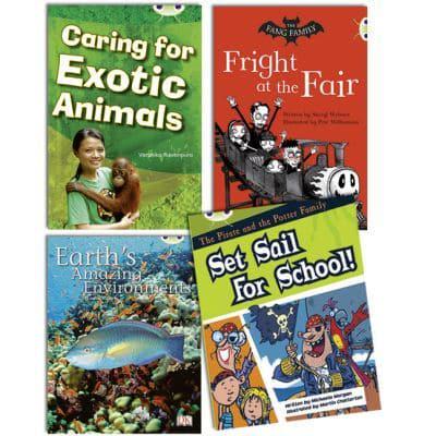 Learn to Read at Home With Bug Club White Pack (2 Fiction and 2 Non-Fiction)