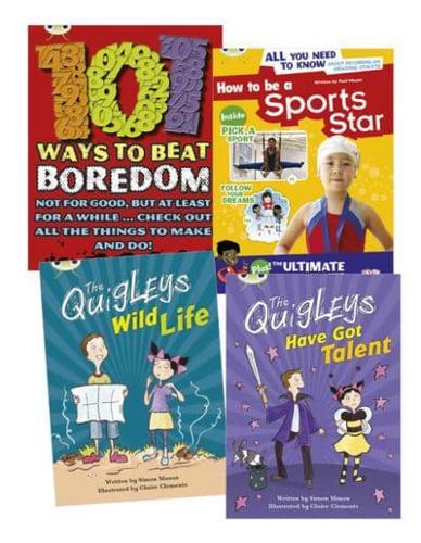 Learn to Read at Home With Bug Club Brown Pack (2 Fiction and 2 Non-Fiction)