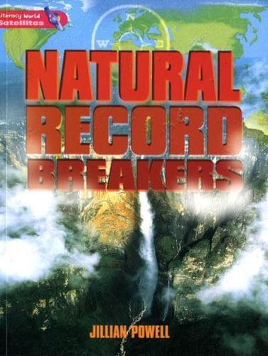 Literacy World Satellites Non Fict Stg 2 Guided Rea Cards Natural Record Breakers Frwk 6Pk