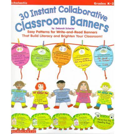 30 Instant Collaborative Classroom Banners