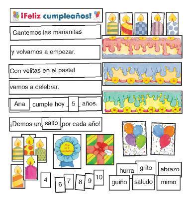 Feliz Cumpleanos!/scholastic Interactive Pocket Chart: Birthdays (Spanish): The Hands-on Way to Build Reading Skills