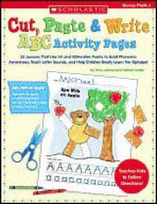 Cut, Paste & Write ABC Activity Pages