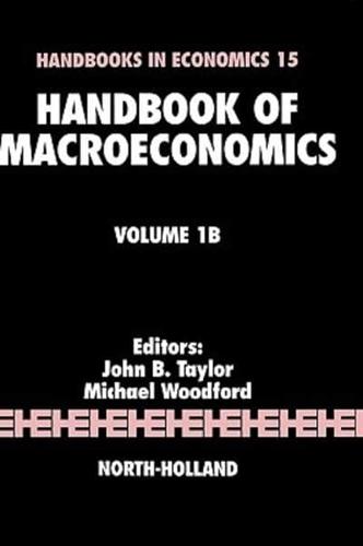 Handbook of Macroeconomics, Volume 1b