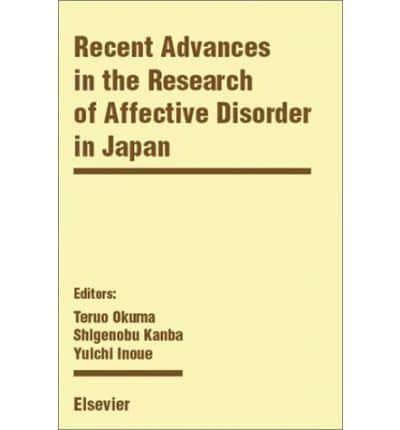 Recent Advances in the Research of Affective Disorder in Japan