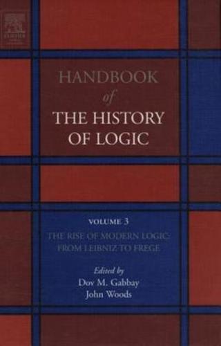 Handbook of the History of Logic