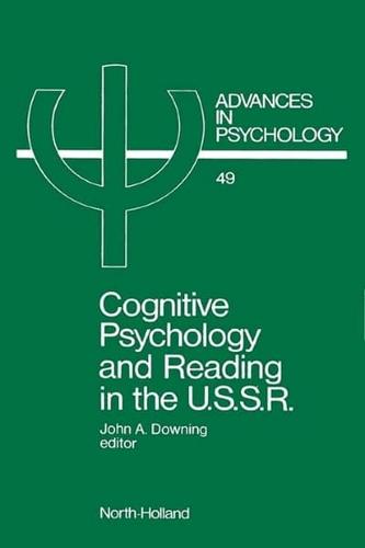 Cognitive Psychology and Reading in the U.S.S.R