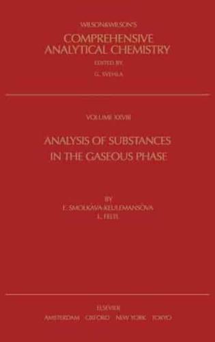 Wilson and Wilson's Comprehensive Analytical Chemistry