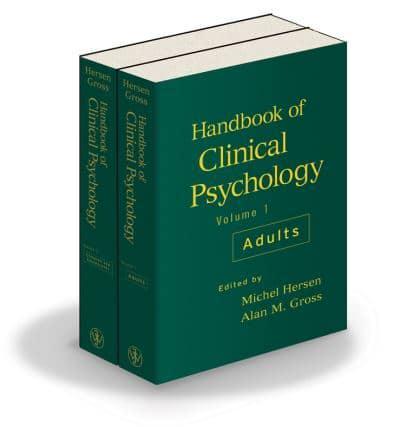 Handbook of Clinical Psychology