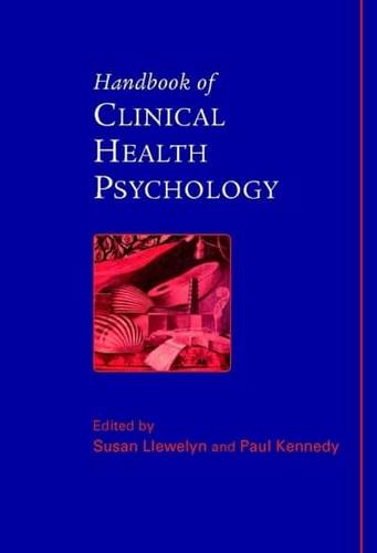 Handbook of Clinical Health Psychology