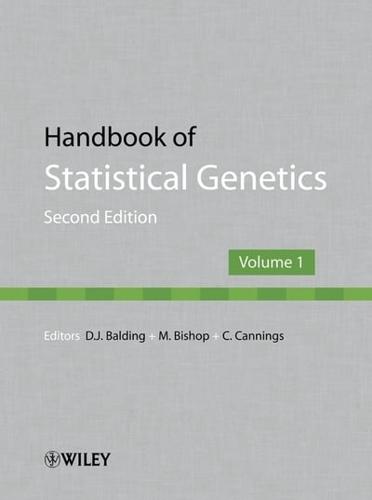 Handbook of Statistical Genetics