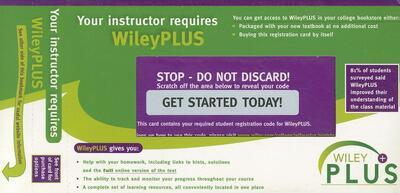 Wiley Plus Stand-Alone to Accompany Anatomy and Physiology