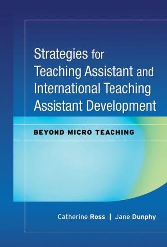 Strategies for Teaching Assistant and International Teaching Assistant Development