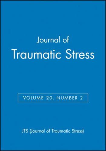 Journal of Traumatic Stress, Volume 20, Number 2