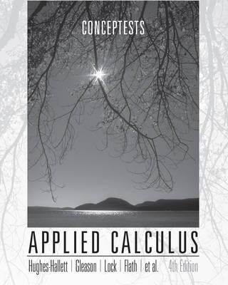 ConcepTests to Accompany Applied Calculus Fourth Edition