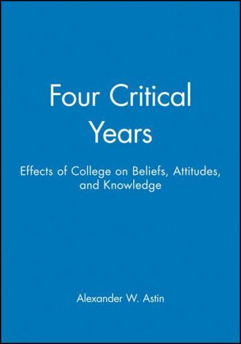 Four Critical Years