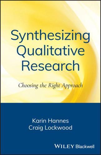 Synthesizing Qualitative Research