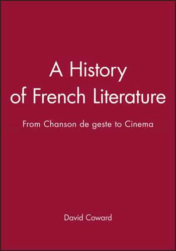 A History of French Literature