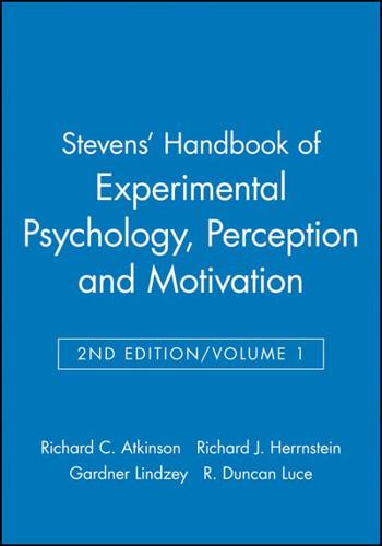 Steven's Handbook of Experimental Psychology