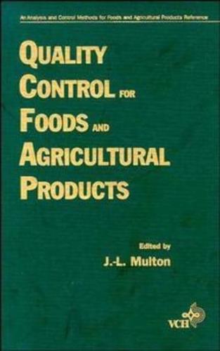 Quality Control for Food and Agricultural Products