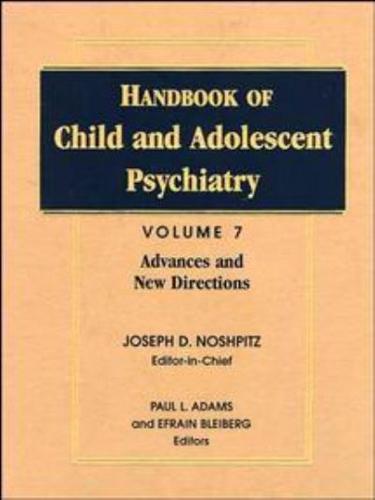 Handbook of Child and Adolescent Psychiatry