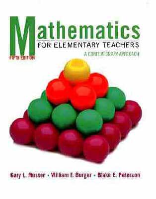 Mathematics for Elementary Teachers