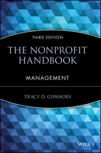 The Nonprofit Handbook. Management