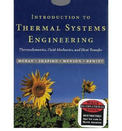 WIE Introduction to Thermal Systems Engineering