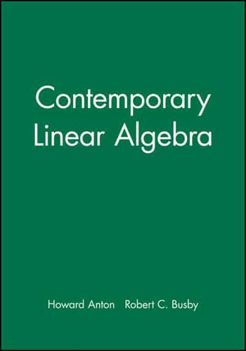 TI-89 Calculator Technology Resource Manual to Accompany Contemporary Linear Algebra