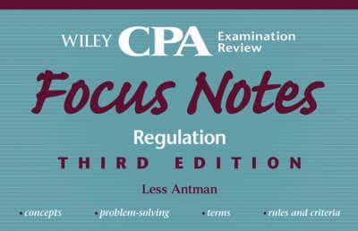 Wiley CPA Examination Review Focus Notes