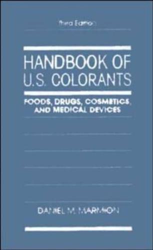 Handbook of U.S. Colorants