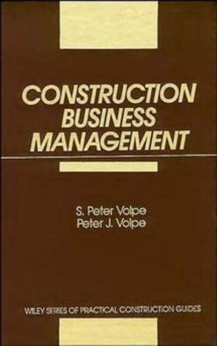 Construction Business Management