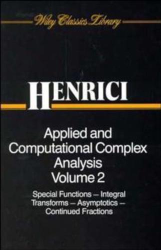 Applied and Computational Complex Analysis