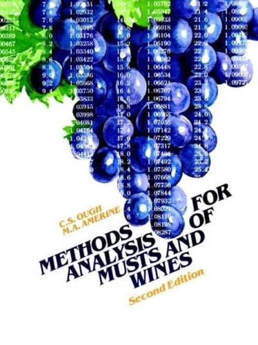 Methods for Analysis of Musts and Wines