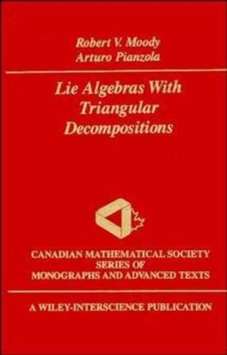 Lie Algebras With Triangular Decompositions