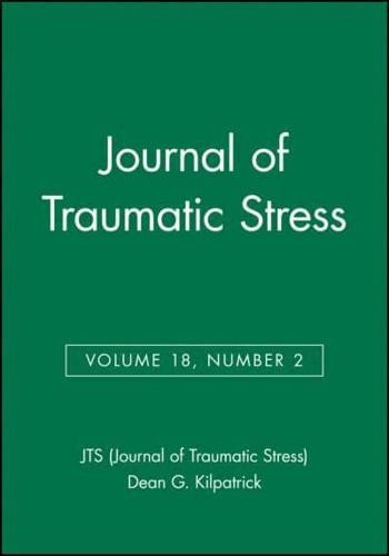 Journal of Traumatic Stress, Volume 18, Number 2