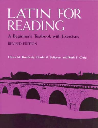 Latin for Reading Instructor's Manual